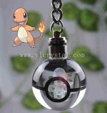 Lade das Bild in den Galerie-Viewer, Pokeball Anhänger mit Pokemon Motiven und Farbwechsel kaufen