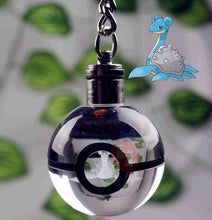 Lade das Bild in den Galerie-Viewer, Pokeball Anhänger mit Pokemon Motiven und Farbwechsel kaufen