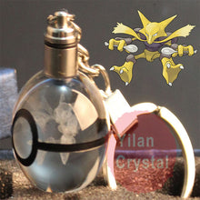 Lade das Bild in den Galerie-Viewer, Pokeball Anhänger mit Pokemon Motiven und Farbwechsel kaufen
