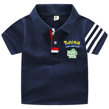 Lade das Bild in den Galerie-Viewer, Pokemon Polo Shirts für Kinder mit vielen verschiedenen Motiven für den Sommer kaufen