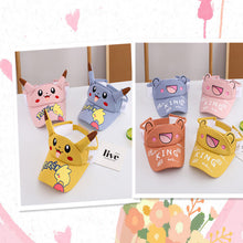 Lade das Bild in den Galerie-Viewer, Pikachu Kinder Sonnenschutz Cap - ideal für den Sommer und Urlaub kaufen