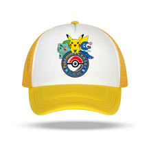 Lade das Bild in den Galerie-Viewer, Pikachu Pokemon Baseball Mützen in vielen Motiven für Kinder oder Erwachsene kaufen
