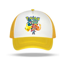 Lade das Bild in den Galerie-Viewer, Pikachu Pokemon Baseball Mützen in vielen Motiven für Kinder oder Erwachsene kaufen
