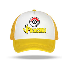 Lade das Bild in den Galerie-Viewer, Pikachu Pokemon Baseball Mützen in vielen Motiven für Kinder oder Erwachsene kaufen