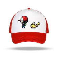 Lade das Bild in den Galerie-Viewer, Pikachu Pokemon Baseball Mützen in vielen Motiven für Kinder oder Erwachsene kaufen