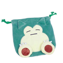 Lade das Bild in den Galerie-Viewer, Flauschiger Snorlax Relaxo Beutel Tasche kaufen