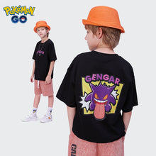 Lade das Bild in den Galerie-Viewer, Cooles Gengar Sommer T-Shirt für Kinder kaufen