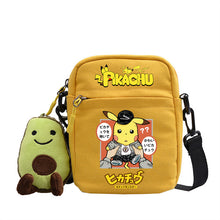 Lade das Bild in den Galerie-Viewer, Canvas Pokemon Messenger Tasche, Slingbag Umhängetasche in vielen Motiven kaufen