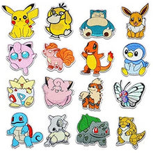 Lade das Bild in den Galerie-Viewer, 16 Stk. Pokémon Stoff-Patches zum Aufnähen kaufen