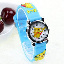 Lade das Bild in den Galerie-Viewer, Pikachu Pokemon Armbanduhr für Kinder (4 Farben zur Auswahl) kaufen