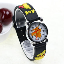 Lade das Bild in den Galerie-Viewer, Pikachu Kinder Uhr in verschiedenen Farben kaufen