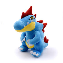 Lade das Bild in den Galerie-Viewer, Impergator / Feraligatr Kuscheltier Pokemon (ca. 30cm) kaufen