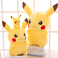 Lade das Bild in den Galerie-Viewer, Lachender Pikachu Stofftier Kuscheltier in verschiedenen Größen (20-45cm) kaufen

