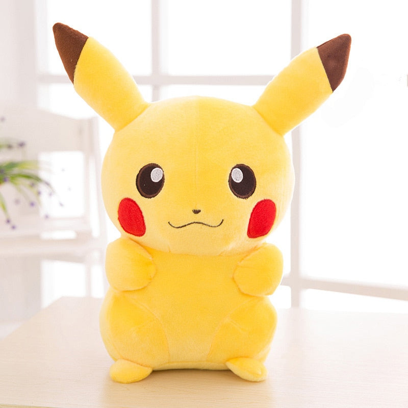 Lachender Pikachu Stofftier Kuscheltier in verschiedenen Größen (20-45cm) kaufen