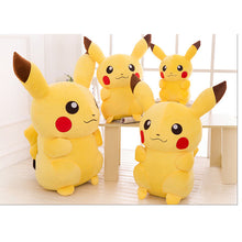Lade das Bild in den Galerie-Viewer, Lachender Pikachu Stofftier Kuscheltier in verschiedenen Größen (20-45cm) kaufen
