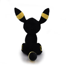 Lade das Bild in den Galerie-Viewer, Sitzender Nachtara / Umbreon Plüsch Pokemon (ca. 25cm) kaufen