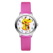 Lade das Bild in den Galerie-Viewer, Pokemon Pikachu Armbanduhr für Kinder (7 Motive zur Auswahl) kaufen