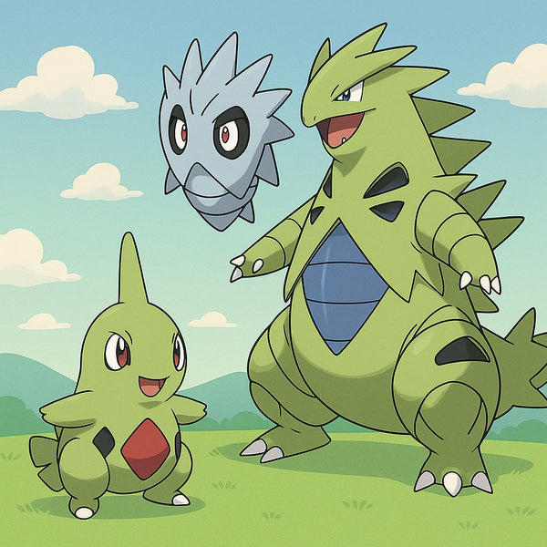 Larvitar y sus evoluciones: De un pequeño Pokémon roca a un poderoso Tyranitar