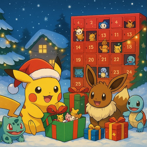 Pokémon Adventskalender 2025 - 24 Tage voller Überraschungen für echte Trainer!