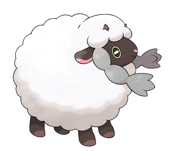 Wolly / Wooloo plush from Pokemon Sword and Shield available