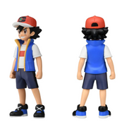 Figurines d'entraîneur Pokémon Ash Ketchum Leon Cynthia Steven Stone