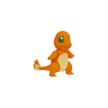 Lade das Bild in den Galerie-Viewer, Bewegliche Glumanda Charmander Pokemon Figur mit Pokeball
