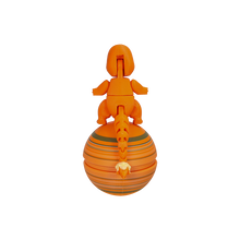 Lade das Bild in den Galerie-Viewer, Bewegliche Glumanda Charmander Pokemon Figur mit Pokeball
