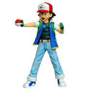 Figura di Ash Ketchum (circa 12 cm)