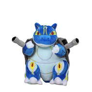 Blastoise Kyogre Mix Plush Toy Pokemon Stuffed Animal (approx. 17x18x21cm)