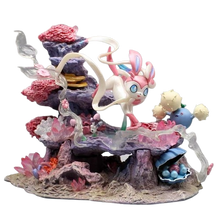 Lade das Bild in den Galerie-Viewer, Feelinara Sylveon Insel Statue Figur Pokemon (ca. 20cm)
