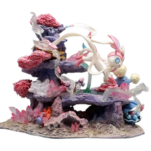 Lade das Bild in den Galerie-Viewer, Feelinara Sylveon Insel Statue Figur Pokemon (ca. 20cm)
