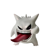 Lade das Bild in den Galerie-Viewer, Gengar Figur (ca. 9cm) mit ausgestreckter Zunge Pokemon
