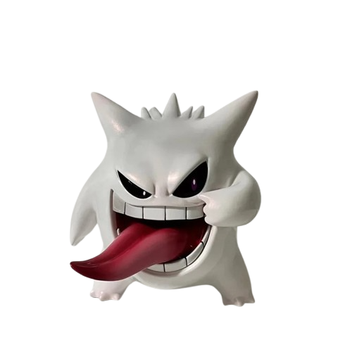 Gengar Figur (ca. 9cm) mit ausgestreckter Zunge Pokemon