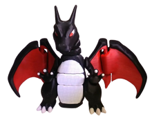 Lade das Bild in den Galerie-Viewer, Glumanda Charmander,  Shiny Glurak oder Glutexo Charmeleon Figur

