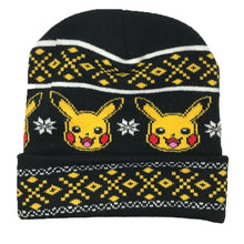 Load the image into the gallery viewer, Pikachu Knitted Winter Hat