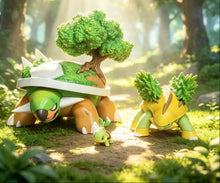 Lade das Bild in den Galerie-Viewer, Pokémon Chelterrar Torterra Entwicklungsreihe Figuren Set (ca. 2cm-11cm)
