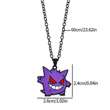 Lade das Bild in den Galerie-Viewer, Pokemon Gengar oder Nebulak Gastly Halskette
