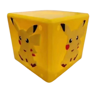Pokemon Pikachu Nachtlicht Lampe in Würfelform (10*10*10cm)