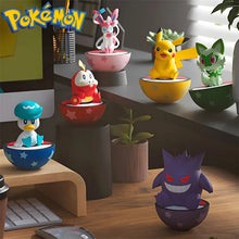 Lade das Bild in den Galerie-Viewer, Detailreiche Pokemon Figuren Gengar, Krokel, Feelinara, Felori oder Kwaks
