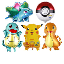 Load the image into the gallery viewer, Pokemon children's birthday decorations - plates, cups, banners, tablecloths, etc.