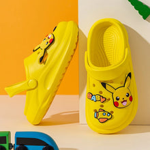 Lade das Bild in den Galerie-Viewer, Pokemon Kinder Sandalen Pummeluff Pikachu, Glumanda oder Schiggy Motiv
