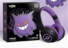 Lade das Bild in den Galerie-Viewer, Pokemon Bluetooth Kopfhörer im Evoli, Gengar oder Vulpix Motiv
