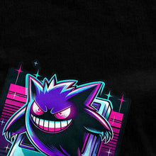 Lade das Bild in den Galerie-Viewer, Pokemon Gengar Vintage Game T-Shirt in vielen Farben
