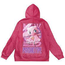 Lade das Bild in den Galerie-Viewer, Pinker Mew Pokemon Hoodie
