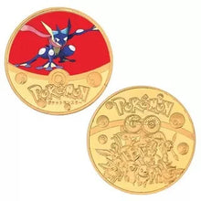 Lade das Bild in den Galerie-Viewer, Pokemon Münzen mit verschiedenen Pokemon Mewtu, Quajutsu, Pikachu Mew, Genesect u. a.