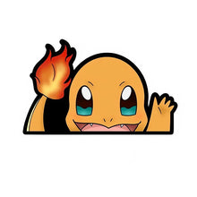 Lade das Bild in den Galerie-Viewer, Lustige Pokemon Autoscheiben Scheiben Aufkleber

