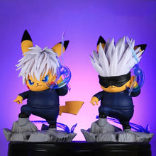 Chargez l'image dans la visionneuse de galerie, Figurine Pikachu Cosplay Gojo Satoru (environ 14 cm)