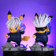Pikachu Cosplay Gojo Satoru Figur (ca. 14cm)