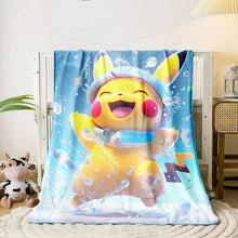Lade das Bild in den Galerie-Viewer, Kuschelige Decken mit Pokemon Motiven zum kuscheln und wohlfühlen
