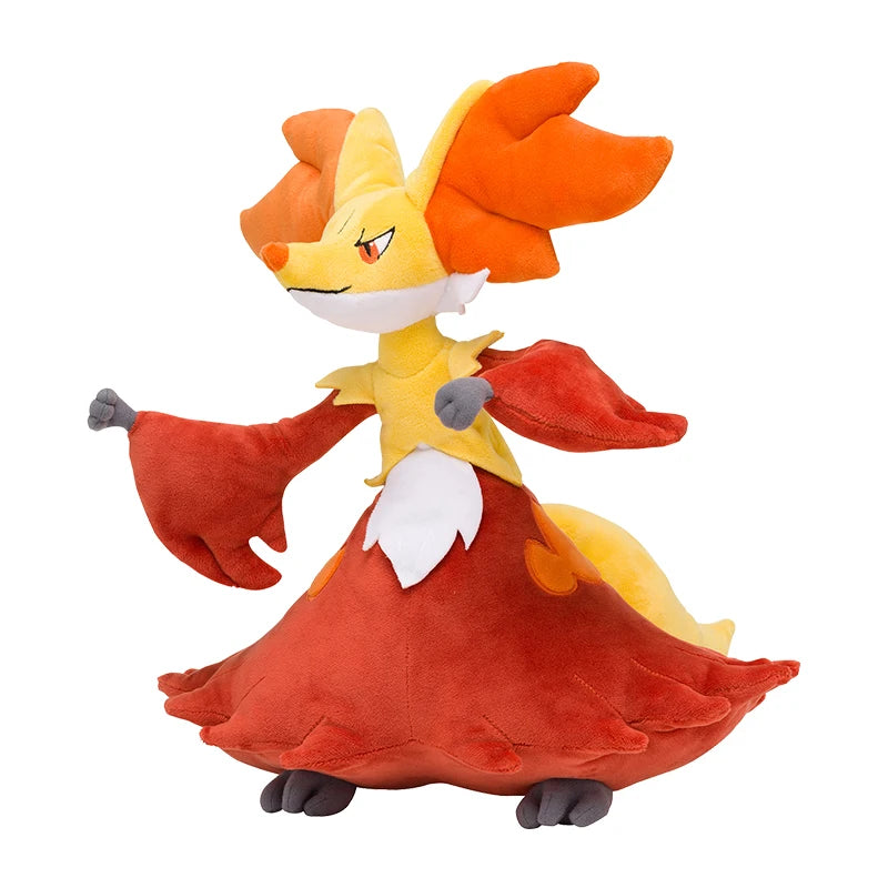 Pokemon Fennexis Delphox Plüschtier (ca. 40x38x15cm)